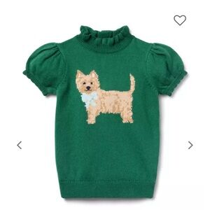 Janie and Jack Puppy Sweater